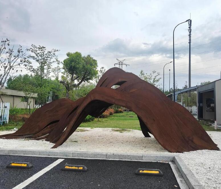 定日耐候钢板造型